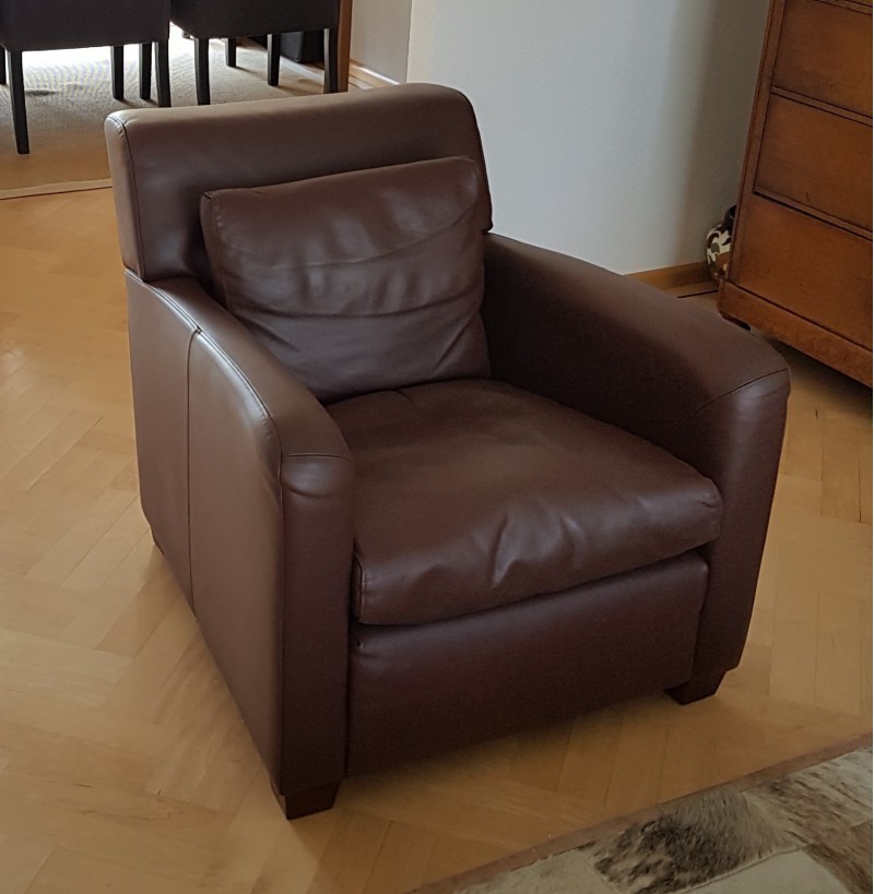 Spiksplinternieuw Leren bank, meubel of fauteuil laten verven | Meubelkliniek Nederland OW-89